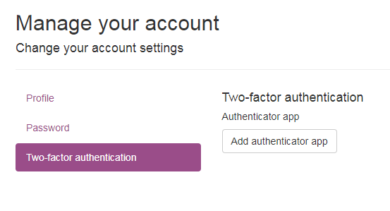 Setting up two factor authentication in Slide Score Setting up two factor authentication in Slide Score