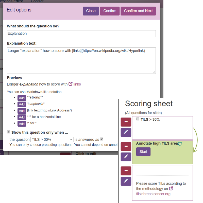 Scoring Sheet Enhancements Scoring Sheet Enhancements